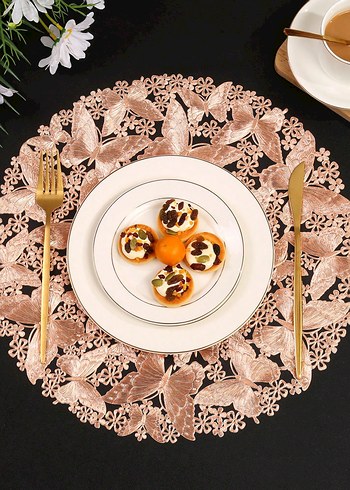 Altın İşlemeli Modern Klasik Amerikan Servisi - Görsel 5