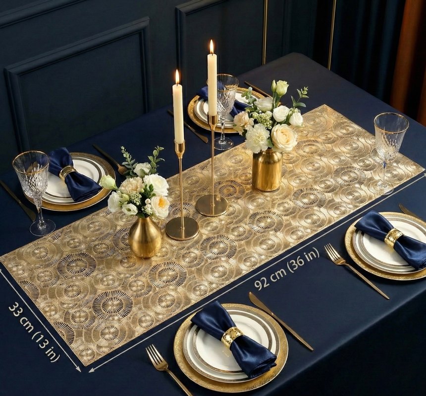 Runner aksesuar sofra mutfak - Görsel 3