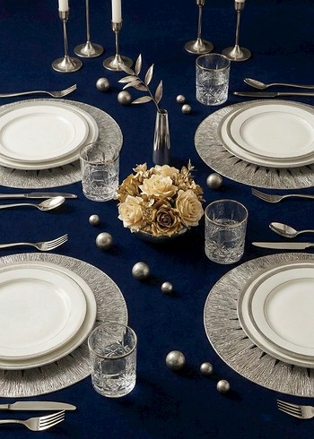 Parlak Altın Modern Gümüş  Klasik Amerikan Servisi - Görsel 2