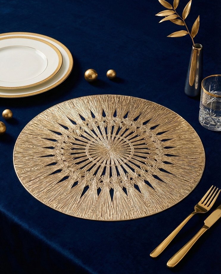 Parlak Altın Modern Gümüş  Klasik Amerikan Servisi - Görsel 3