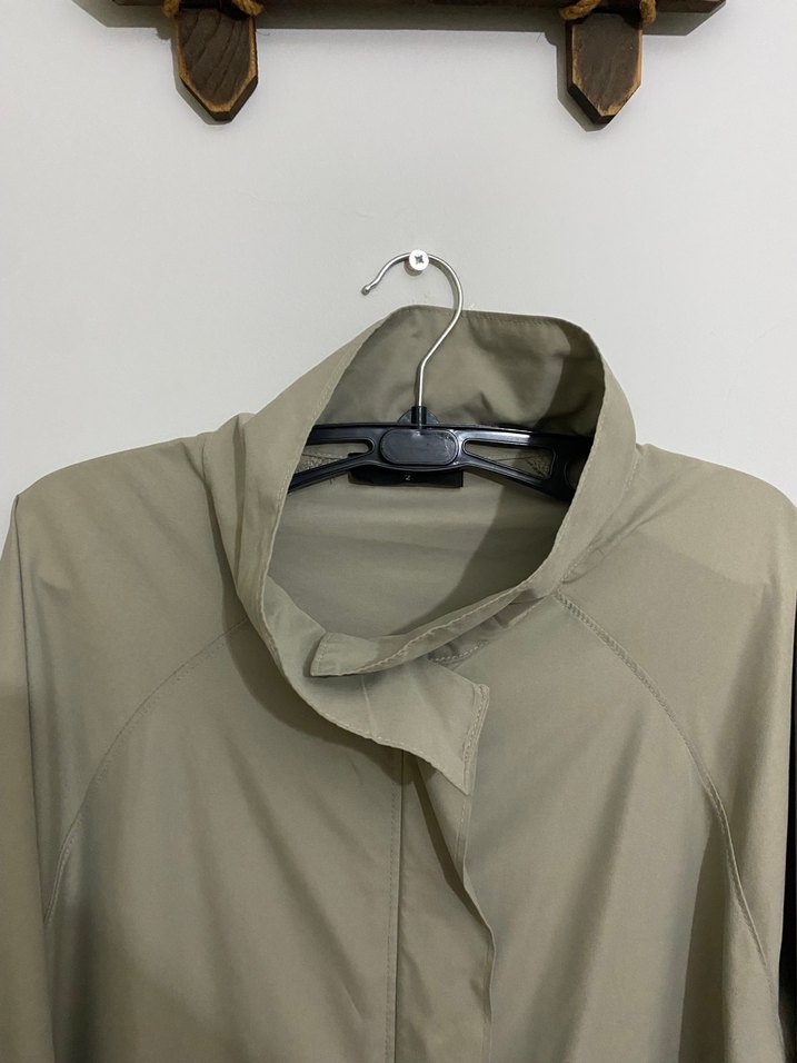 Kadın Uzun Kollu Uzun Boy Yağmurluk - Görsel 3