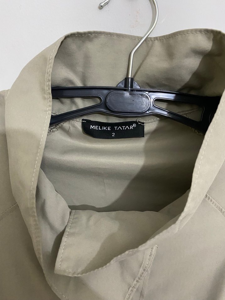 Kadın Uzun Kollu Uzun Boy Yağmurluk - Görsel 5