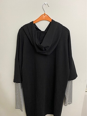 Suud Collection Siyah sweat tunik