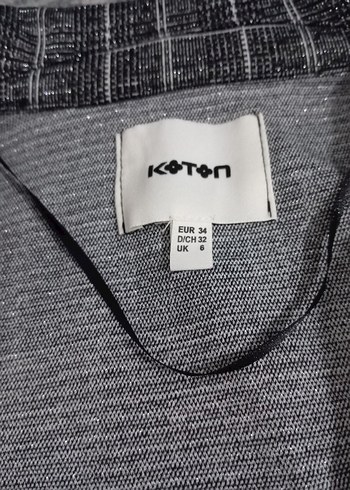 xs Beden gri blazer ceket
