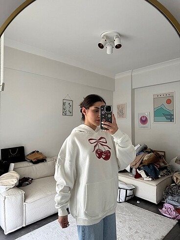 xl Beden Sweattt kirazlı