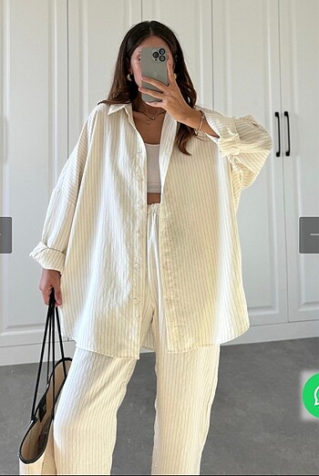 Gömlek pants takım