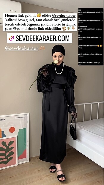 Diğer Siyah düz abiye
