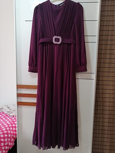 Fuşya abiye