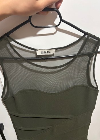 Yeşil elbise - Görsel 3