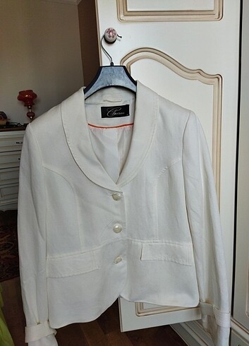 Diğer Ceket.. kırık beyaz rengi