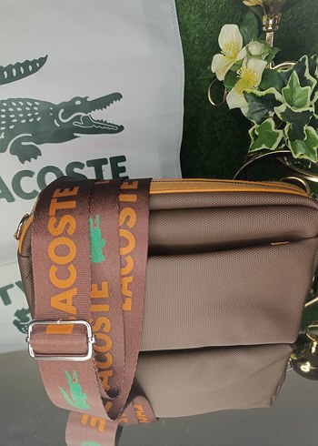 Lacoste Lacoste Kahverengi Omuz Çantası