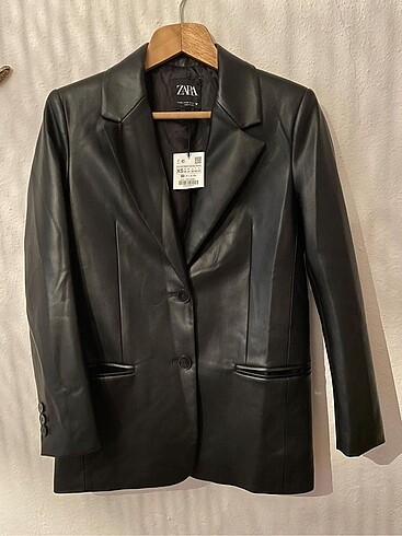 zara deri ceket blazer