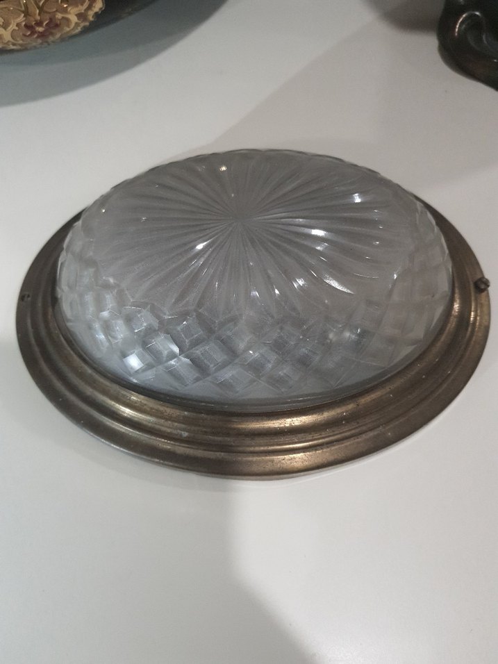 Antika Gemi Çıkması Pirinç Aplik - Görsel 3