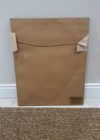 İmzalı Soyut İnsan Tema Karakalem Tablo - Görsel 4