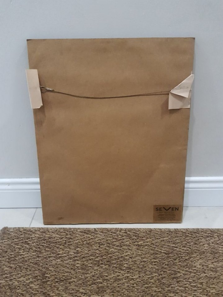 İmzalı Soyut İnsan Tema Karakalem Tablo - Görsel 4