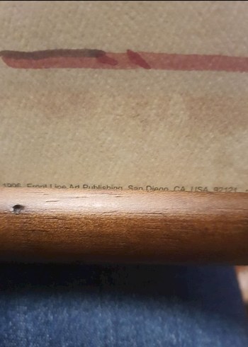 Antika birinci sınıf USA Baskı Tablo - Görsel 5