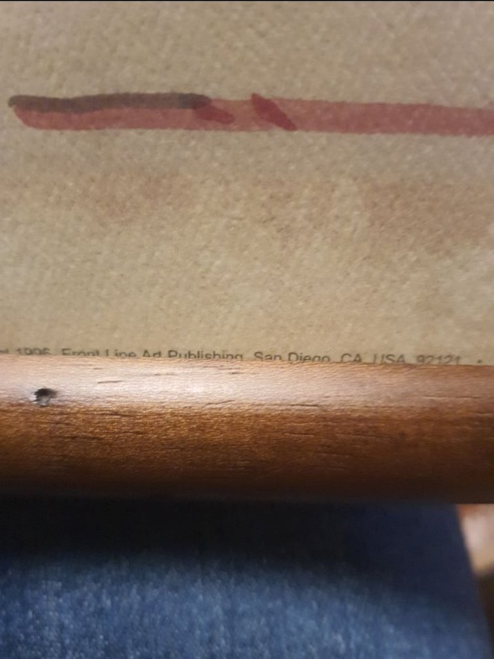 Antika birinci sınıf USA Baskı Tablo - Görsel 5