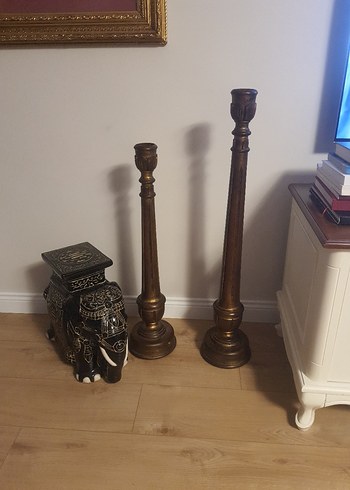 Beymen Home Ahşap Şamdan Mumluk Seti - Görsel 3