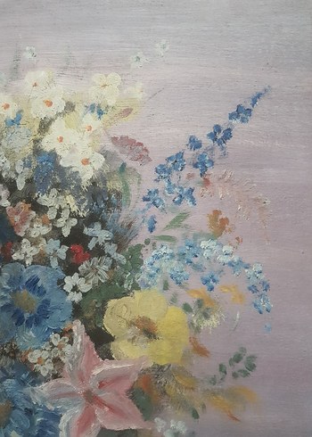 FIRSAT ! İmzalı Natürmört Yağlıboya Tablo - Görsel 3