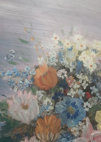 FIRSAT ! İmzalı Natürmört Yağlıboya Tablo - Görsel 4