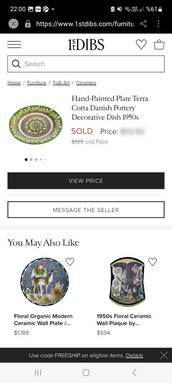 El Yapımı Boyama Terra Cotta Duvar Tabak - Görsel 2