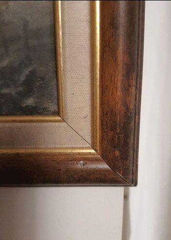 İmzalı İstanbul Boğaz Temalı Tablo - Görsel 4