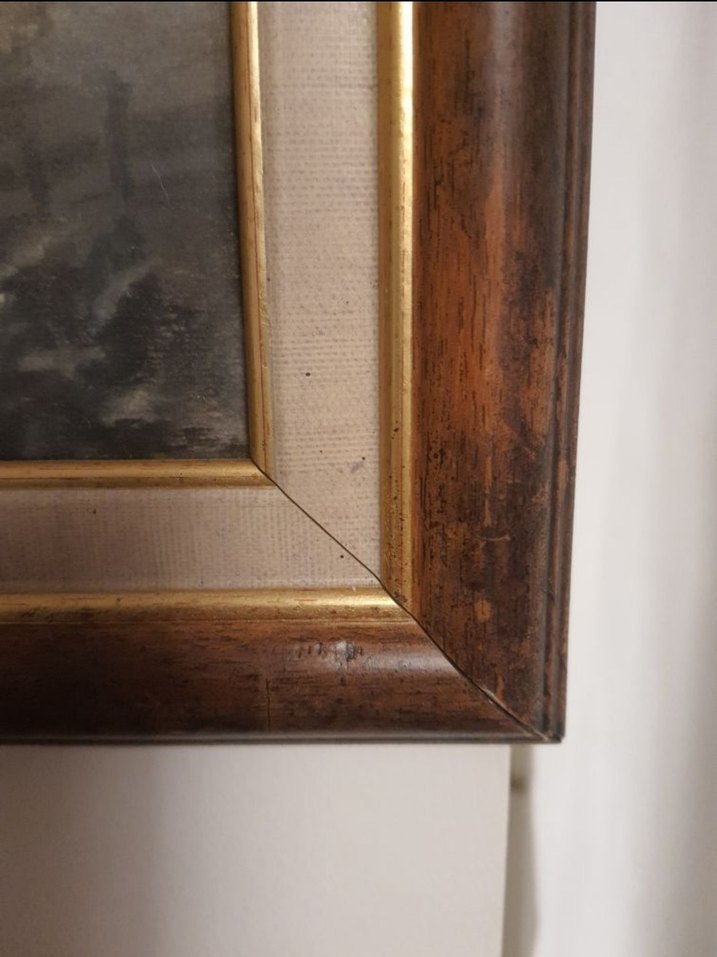 İmzalı İstanbul Boğaz Temalı Tablo - Görsel 4