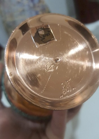 İsfahan Bakır Mine İşlemeli Şekerlik - Görsel 7