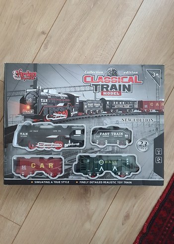 VARDEM 23 PARÇA KLASİK MODEL TREN - Görsel 4