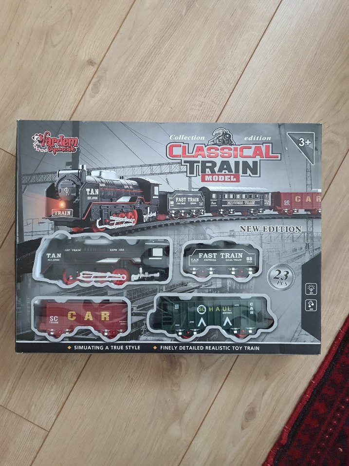 VARDEM 23 PARÇA KLASİK MODEL TREN - Görsel 4