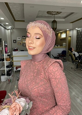 36 Beden Simli midir boy çalıkuşu model abiye
