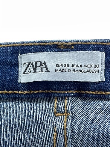 36 Beden çeşitli Renk Zara Jean / Kot %70 İndirimli.