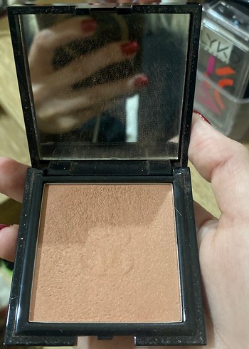 Burgundy Parlak Pudra SCBEAUTY allık - Görsel 2