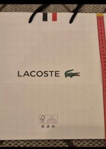 Lacoste orjinel karton poset - Görsel 2
