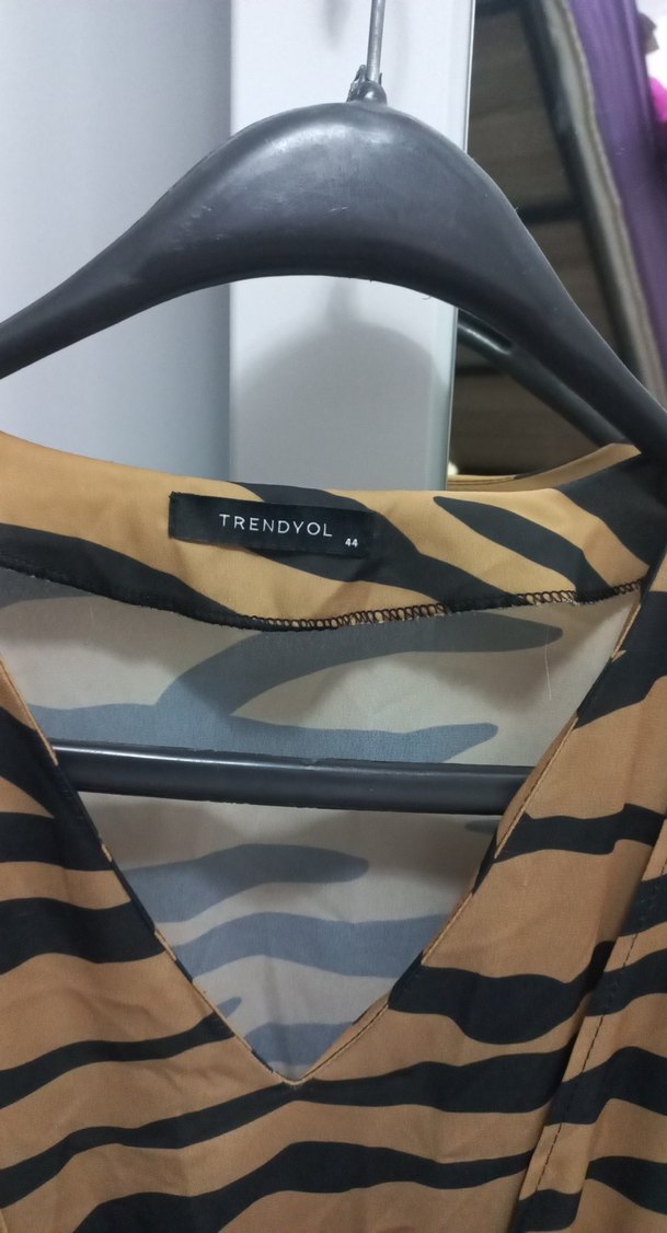 Desenli Uzun Kollu Bluz - Görsel 2