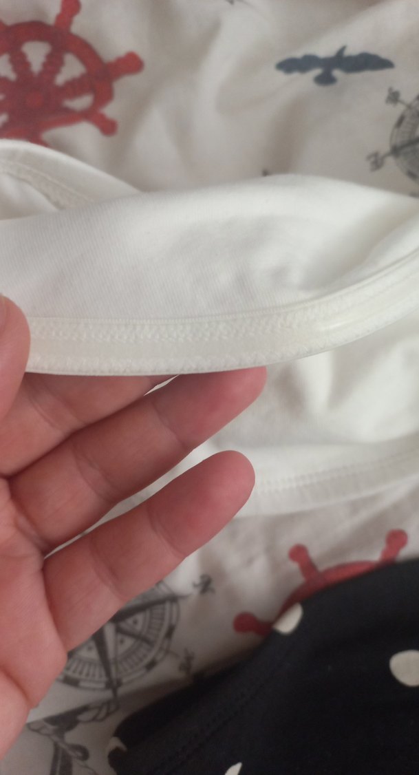 Beyaz ve Siyah Puantiyeli straplez sütyen - Görsel 2