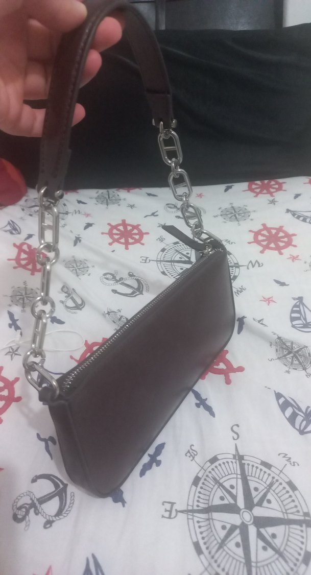 Kahverengi Deri Kadın Çanta - Görsel 2