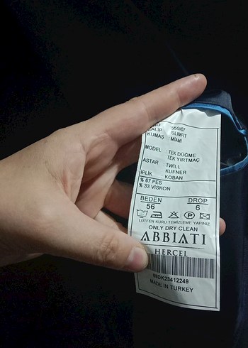 Erkek Siyah Düğmeli Regular Fit Takım Elbise - Görsel 5