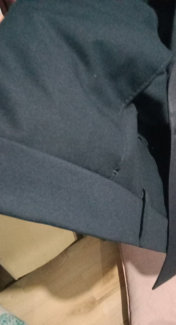 Erkek Siyah Düğmeli Regular Fit Takım Elbise - Görsel 3