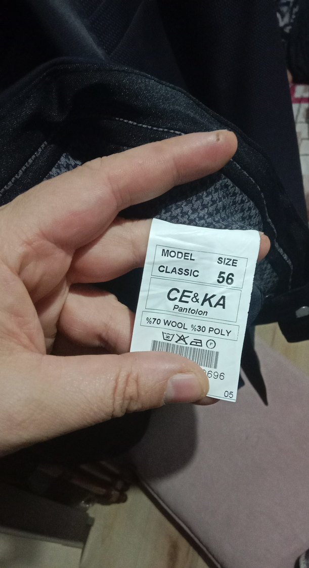 Erkek Siyah Düğmeli Regular Fit Takım Elbise - Görsel 4