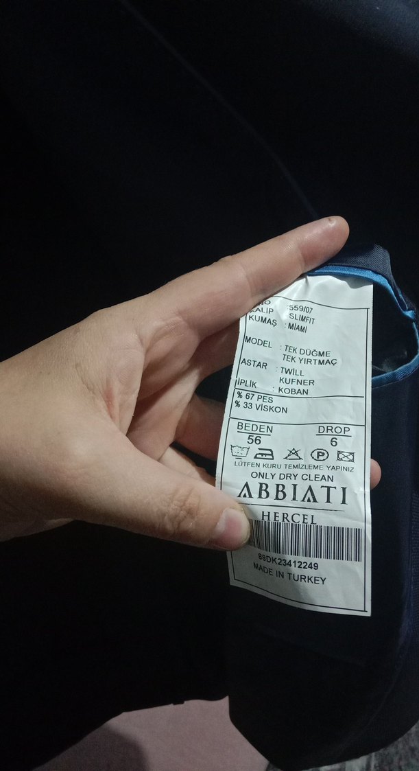 Erkek Siyah Düğmeli Regular Fit Takım Elbise - Görsel 5