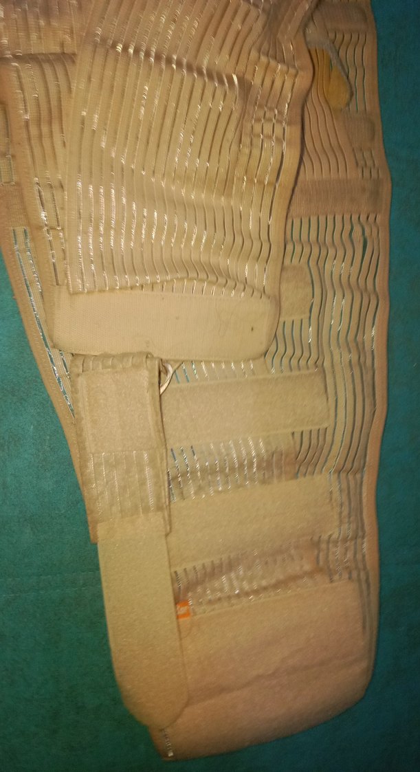 Diger Uzun Bej Çelik Demirli bel  Korsesi - Görsel 3