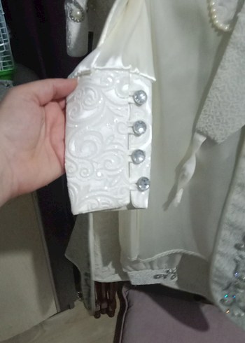 İşlemeli taşlı sünnet Elbisesi - Görsel 5