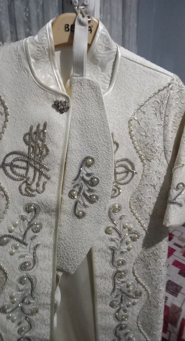 İşlemeli taşlı sünnet Elbisesi - Görsel 4