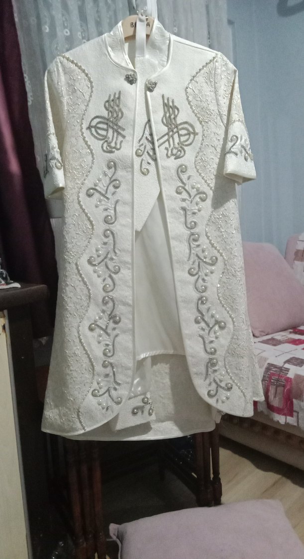 İşlemeli taşlı sünnet Elbisesi - Görsel 2