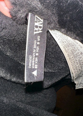 ZARA Çift Taraflı Oversize Mont - Görsel 5