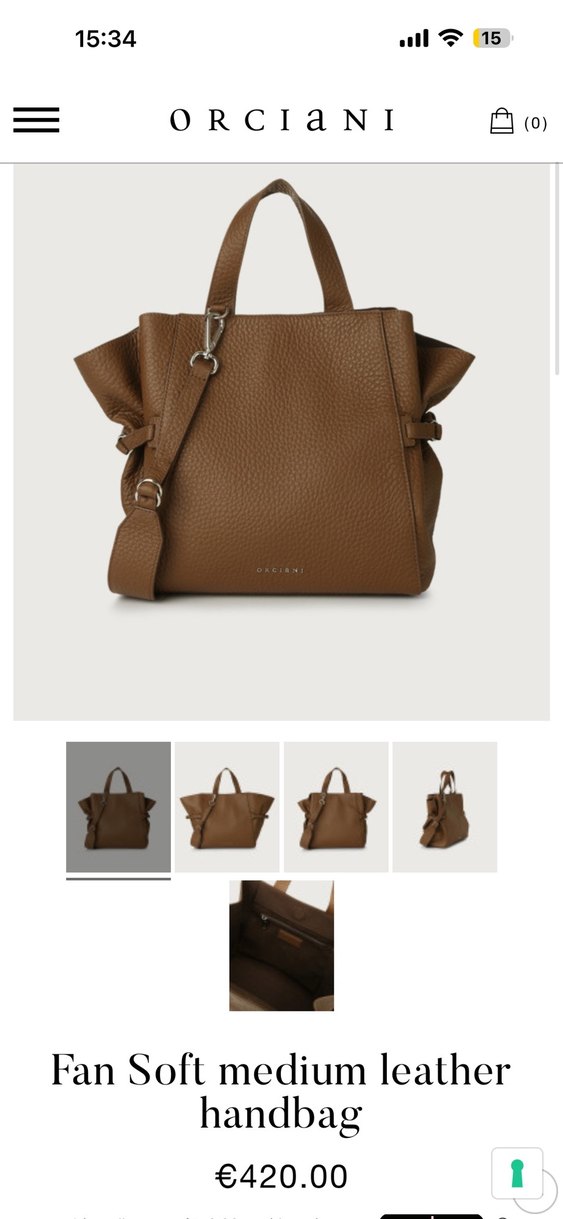 Orciani Deri Kadın Çanta - Görsel 2