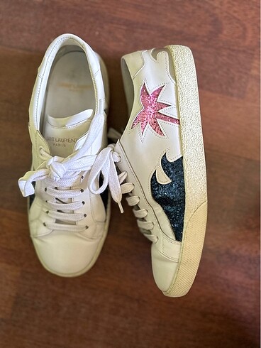 Saint Laurent Paris Kadın Spor Ayakkabı - Görsel 5