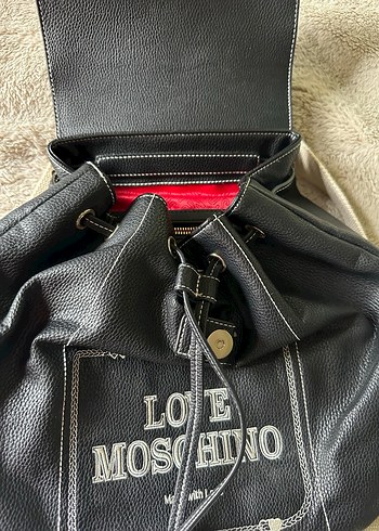 Love Moschino Siyah Deri Kadın Çanta - Görsel 2