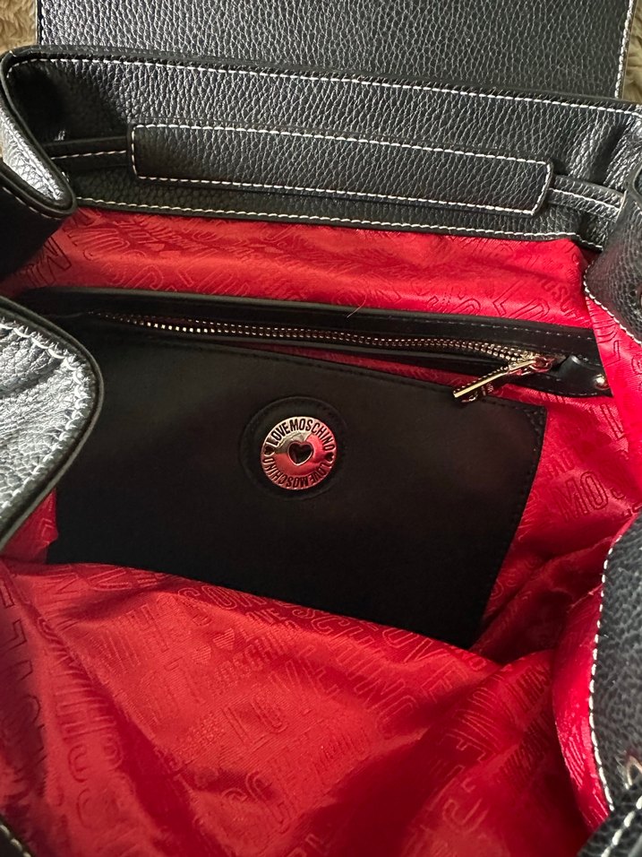 Love Moschino Siyah Deri Kadın Çanta - Görsel 3